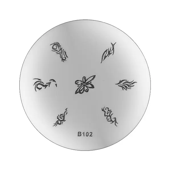 B102 - Ornamental stamping disc