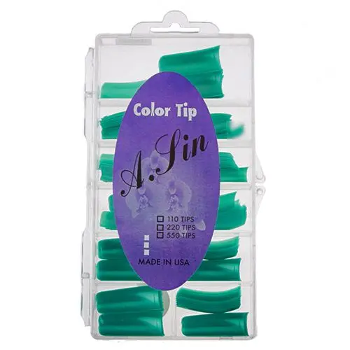 Aqua - Coloured Tips, Box, 110pcs, No.0-10