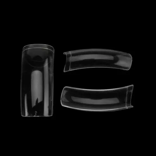 100pcs Royal Fancy Clear - Artificial Nails, Mix