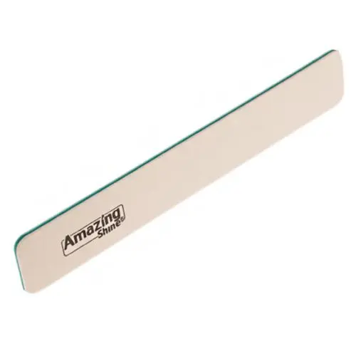 Nail file - Jumbo Speedy white with green centre, 180/180