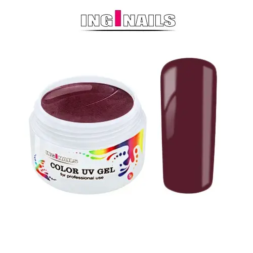 UV Gel, coloured Inginails - Festive Purple 5g