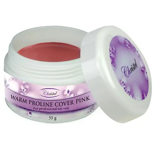 UV gel Christel - Warm Proline Cover Pink 50g