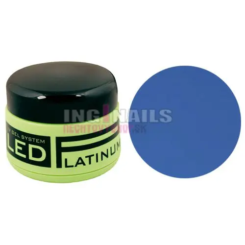 PLATINUM LED UV colour gel, 9g - Cream Blue 218