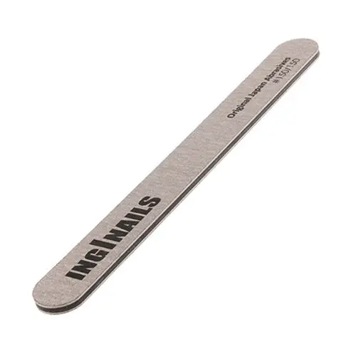 Inginails Nail file, zebra with black centre, 150/150