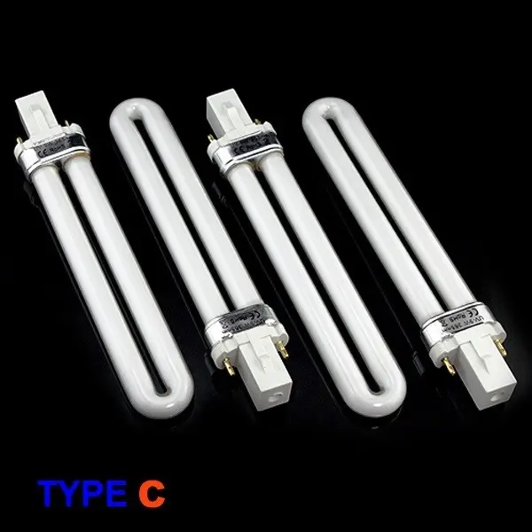 Replacement bulbs for UV lamp, Digital - one-way, 4pcs