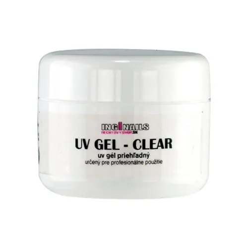 UV nail gel Inginails- Clear 25g