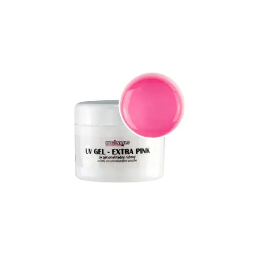 UV gél Inginails - Extra Pink, jednofázový priehľadný 5g