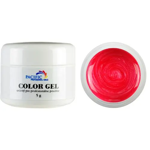 Farebný UV gél - Pearl Red, 5g
