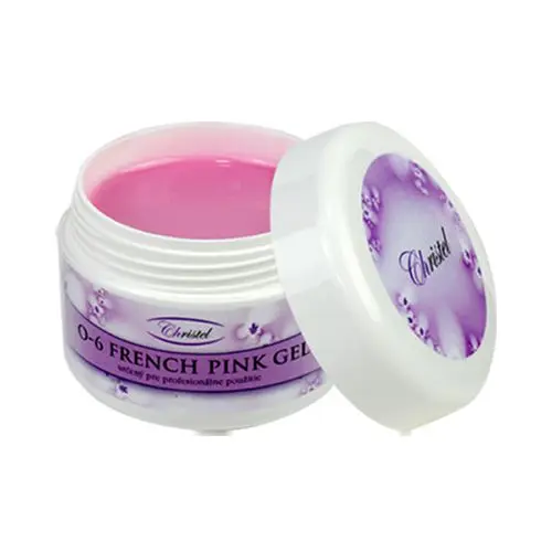 UV gél - O-6 French Pink gel, 25g