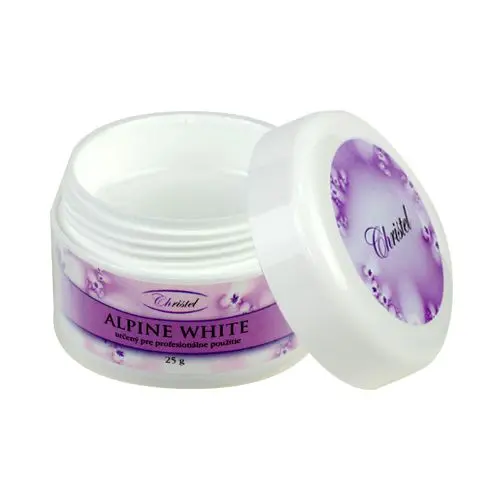 UV gél - Alpine White gel, 25g