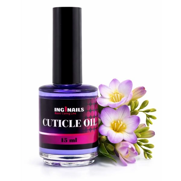 Regenerating cuticle oil Inginails, Cuticle Oil FREESIA - 15ml