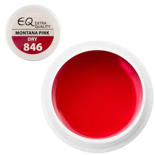 846 Dry – Montana Pink, coloured UV gel 5g