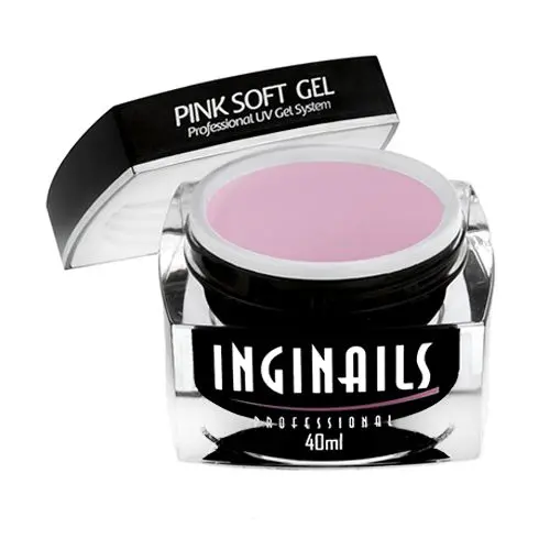 UV gel Inginails Professional - Pink Soft Gel 40ml