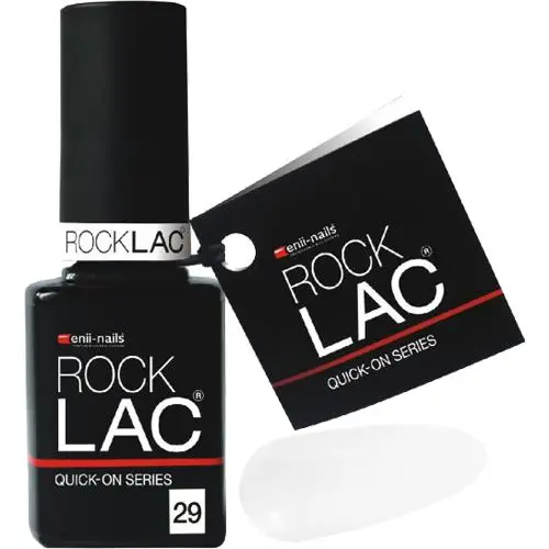 White coloured polish, 11ml - RockLac 29 for LED/UV system