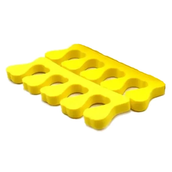 Toe separators - yellow, 2pcs