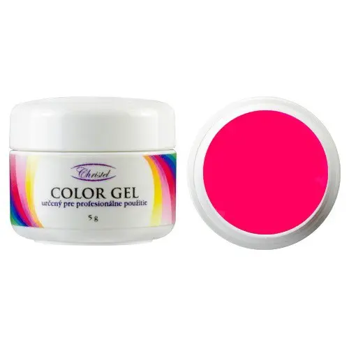 Coloured UV gel - Neon Pink, 5g