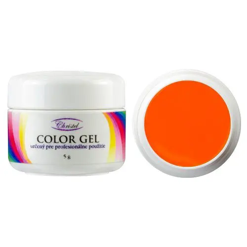 Coloured UV gel - Neon Orange, 5g