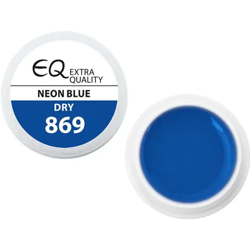 Extra Quality UV gel 5g – 869 Dry - Neon Blue