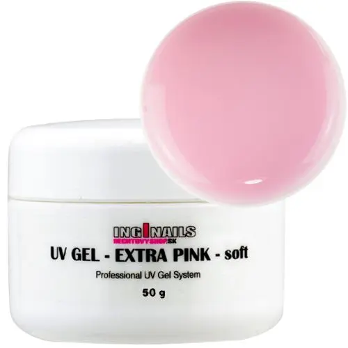 UV gel Inginails - Extra Pink Soft 50g