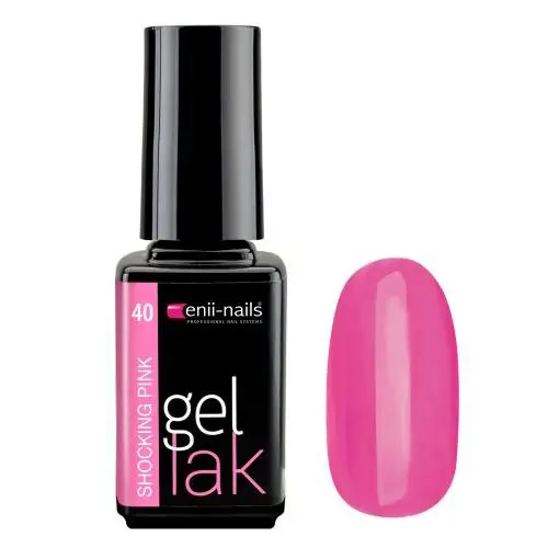 Shocking Pink 40 - ENII gel polish for nails 11ml