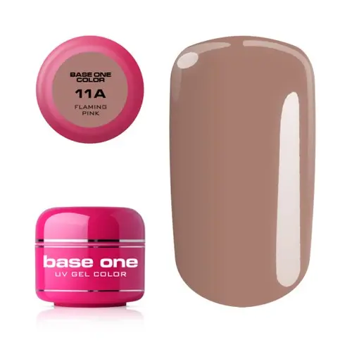 Gel Silcare Base One Color - Flaming Pink 11A, 5g