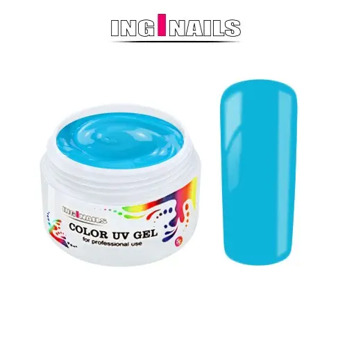 Coloured 4D Gel Inginails - Pastel Blue 5g