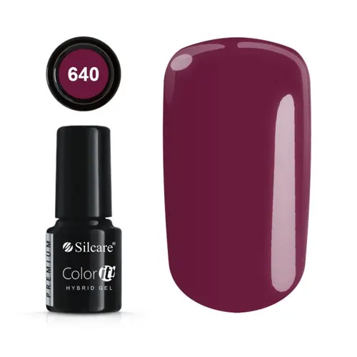 Gel polish -Silcare Color IT Premium 640, 6g