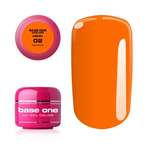 Gel Silcare Base One Neon- Orange 02, 5g