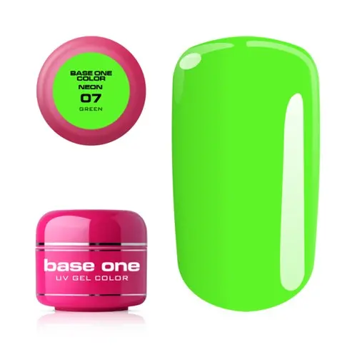 Gel Silcare Base One Neon- Green 07, 5g