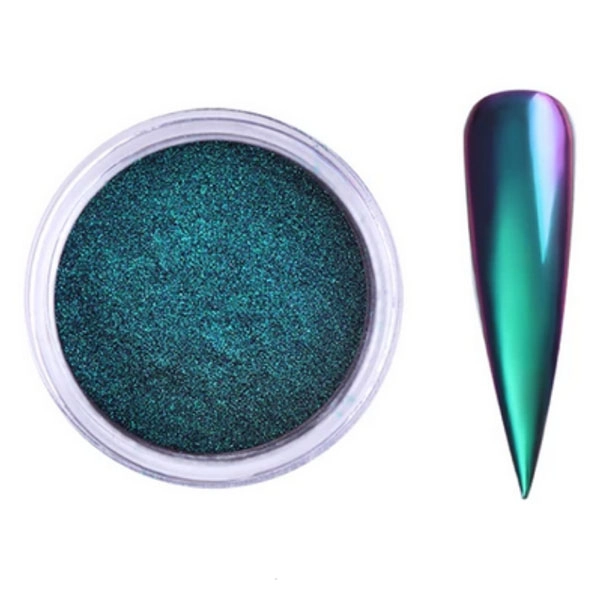 Coloured metallic powder -  TURQUOISE, 0,2g