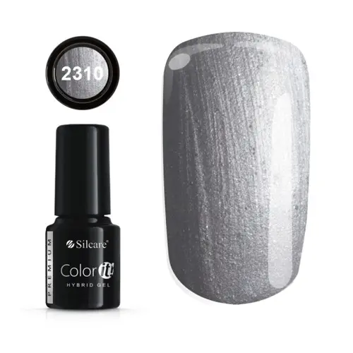 Gel polish -Silcare Color IT Premium Silver 2310, 6g