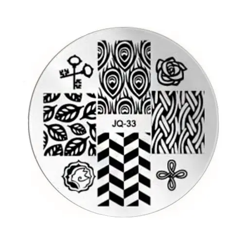 Nail art stamping plate - JQ-33
