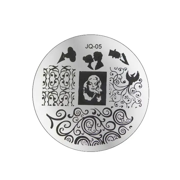 Nail art stamping plate - JQ-05