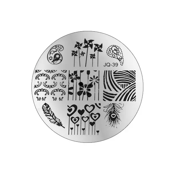 Nail art stamping plate - JQ-39