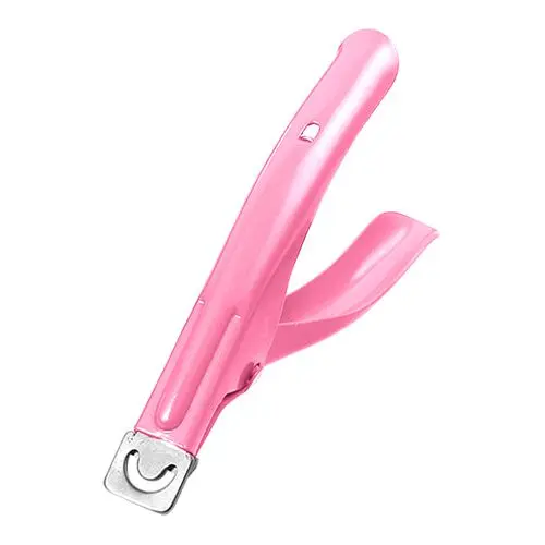 Pink tip cutter for artificial nails