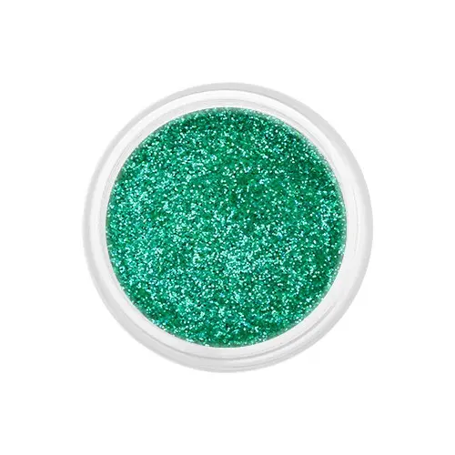 Big glitters - green, 5g