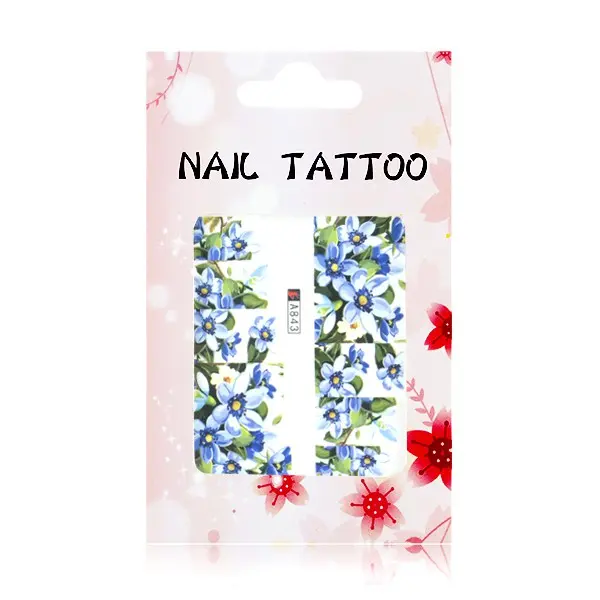 Luxurious water decals – Flowers – A843