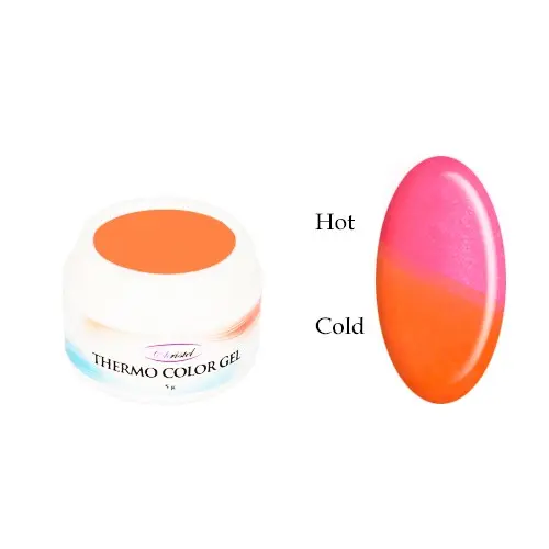 Thermo colour gel- NEON ORANGE/NEON PINK, 5g