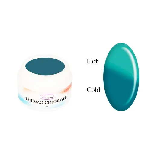 Thermo colour gel - TEAL/GREEN, 5g