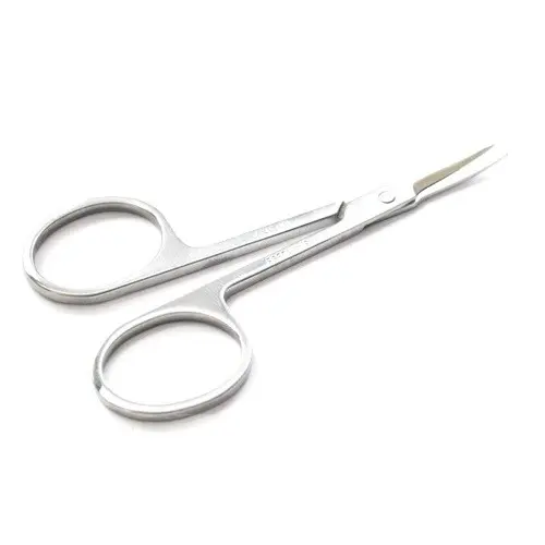 Steel manicure scissors