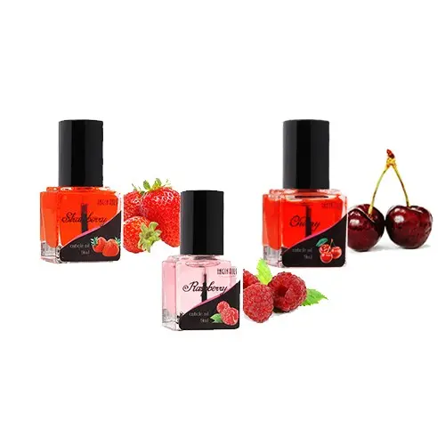 Red set - nail oils 3pcs