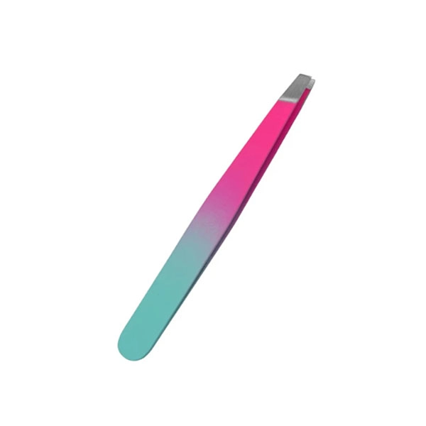 Pink-turquoise tweezers