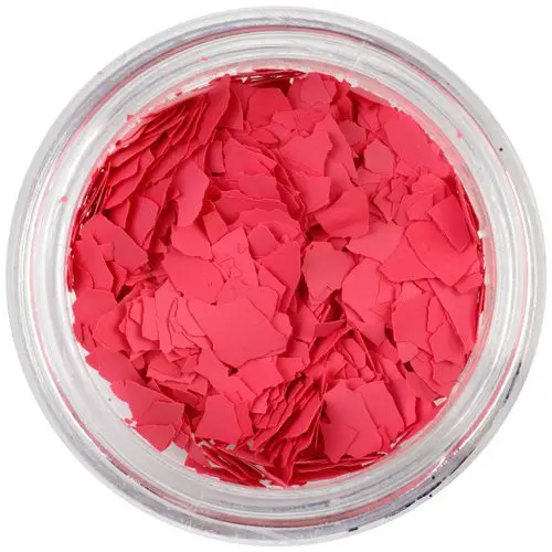 Randomly shaped large confetti - coral