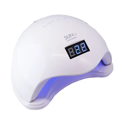 Combination LED/UV lamp for gel nails, white - 48W