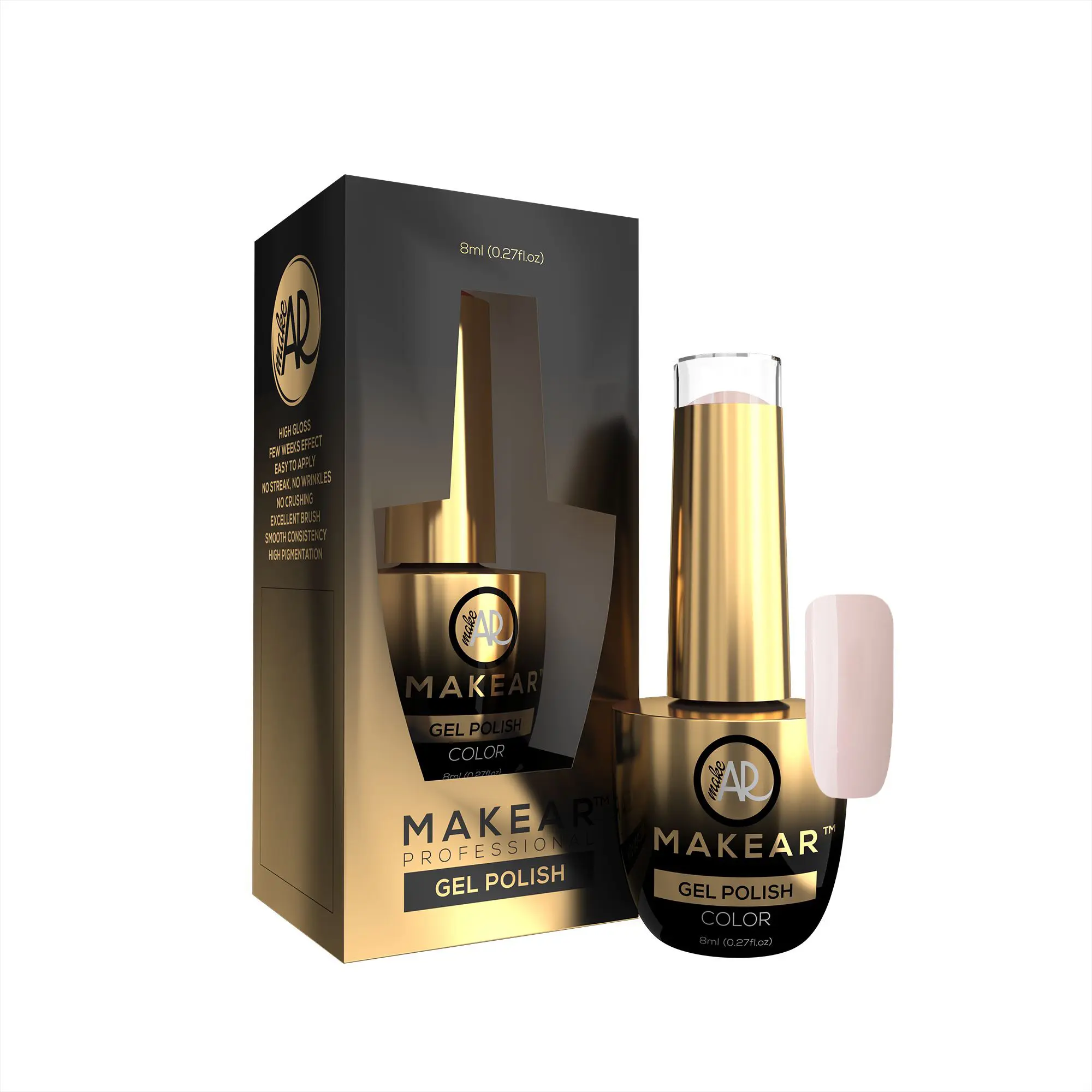 Makear Coloured gel nail polish Lollipop – 549, 8ml