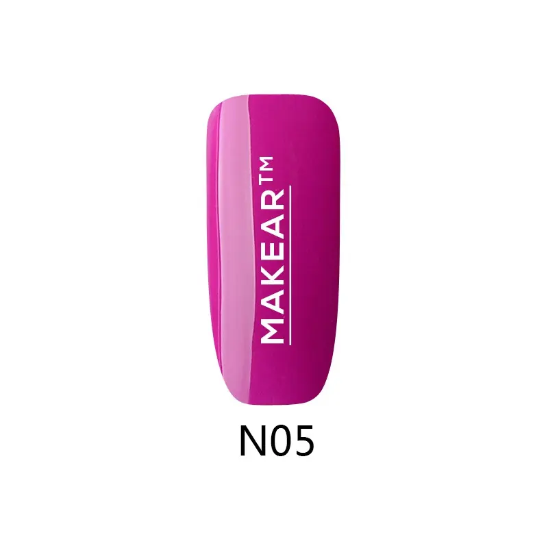 Makear Colour gel nail polish – Neon purple – N05, 8ml