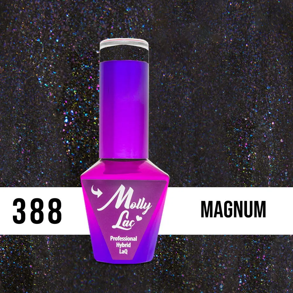 MOLLY LAC UV/LED gel nail polish Wedding Dream and Champagne  - Magnum 388, 10ml