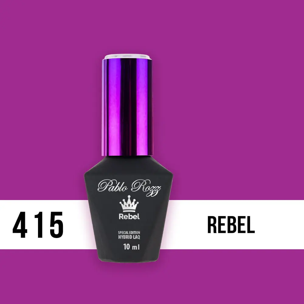 Gel varnish, UV/LED Molly Lac - Rebel 415, 10ml