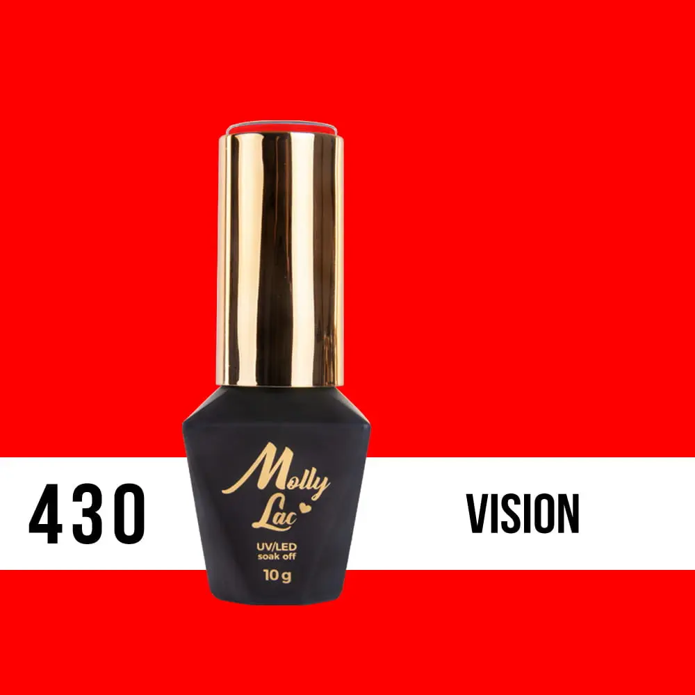 Gel varnish, UV/LED Molly Lac - Vision 430, 10ml