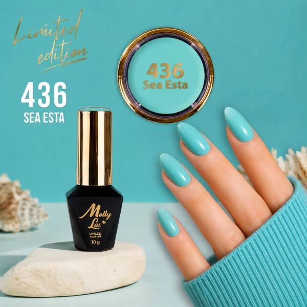 Gel varnish, UV/LED Molly Lac - Move Over 436, 10ml